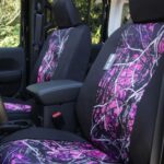 muddy girl seat covers on 2024 jeep wrangler