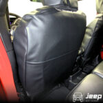 rear view of seat covers