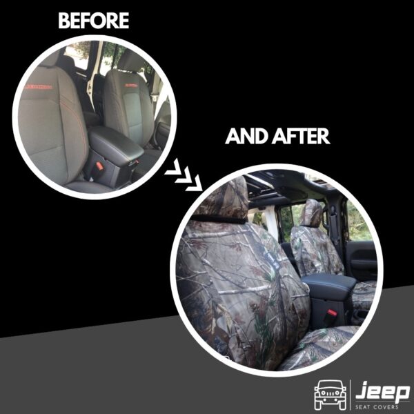 before and after jeep seat covers